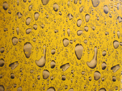 Coffee Station Water Drop Yellow, Coffee Station Overflow Deck Coffee Accessory, perfect coffee lovers gift or for your coffee bar decor.