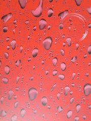 Coffee Station Water Drop Red, Coffee Station Overflow Deck Coffee Accessory, perfect coffee lovers gift or for your coffee bar decor.