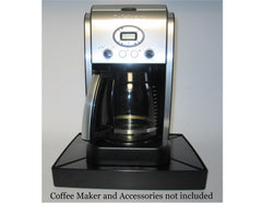 Coffee Station Black, Coffee Station Overflow Deck Coffee Accessory, perfect coffee lovers gift or for your coffee bar decor.