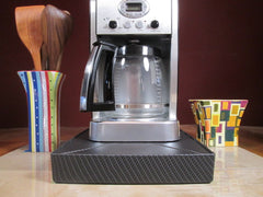 Coffee Station Carbon Fiber, Coffee Station Overflow Deck Coffee Accessory, perfect coffee lovers gift or for your coffee bar decor.