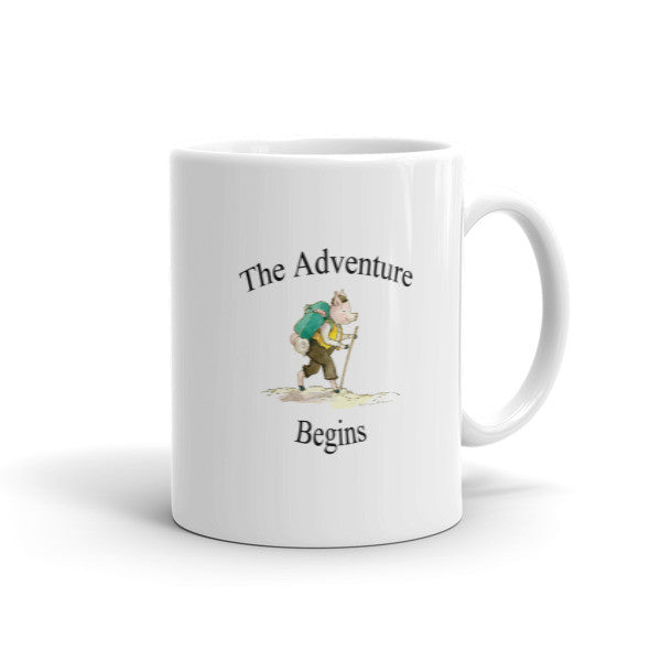 The Adventure Begins - Coffee Mug