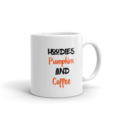 Hoodies Pumpkins And Coffee Mug